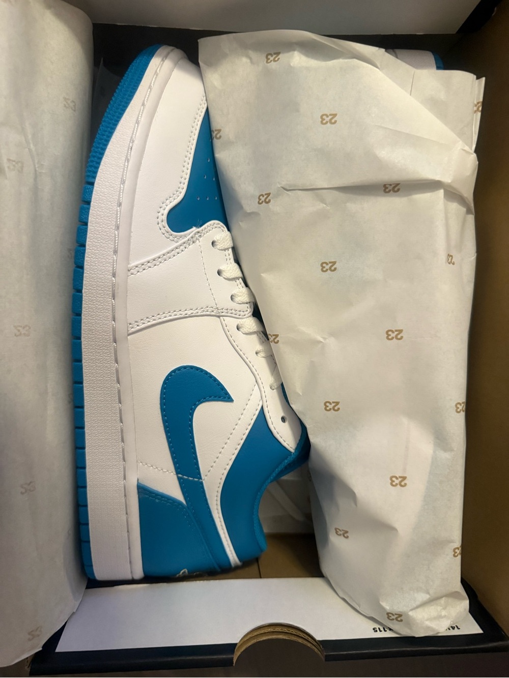 Nike Air Jordan 1 Low white/turquoise